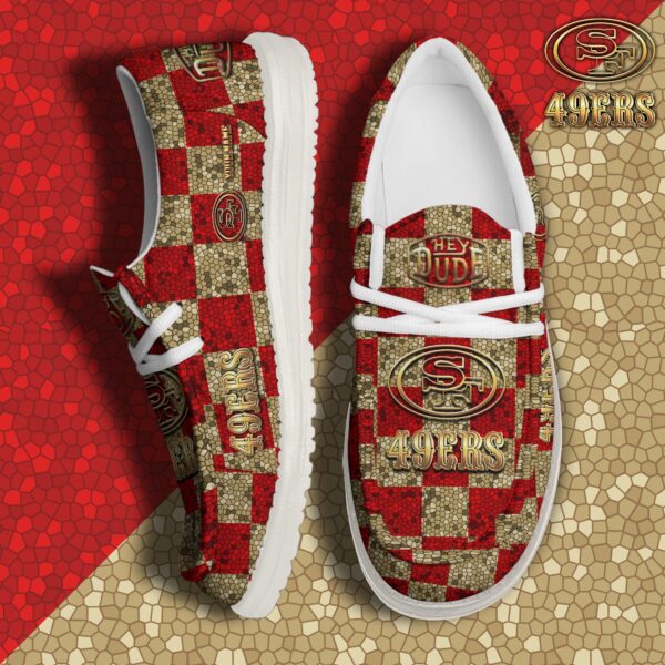 Tubopro San Francisco 49ers Personalized Hey Dude Shoes For Men And Women