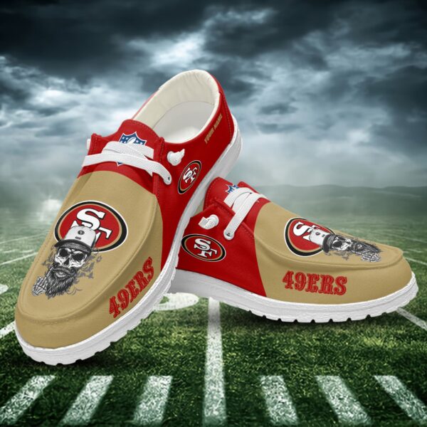 Tubopro San Francisco 49ers Personalized Hey Dude Shoes For Men And Women