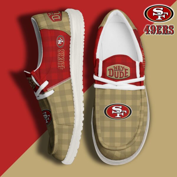Tubopro San Francisco 49ers Personalized Hey Dude Shoes For Men And Women
