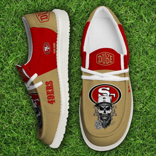 Tubopro San Francisco 49ers Personalized Hey Dude Shoes For Men And Women