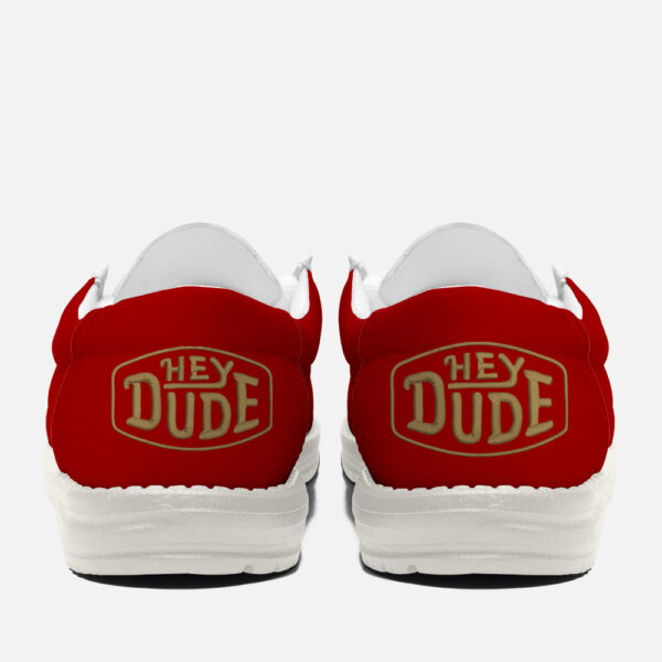 Tubopro San Francisco 49ers Personalized Hey Dude Shoes For Men And Women - Image 5
