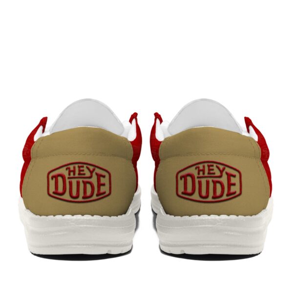 Tubopro San Francisco 49ers Personalized Hey Dude Shoes For Men And Women - Image 5