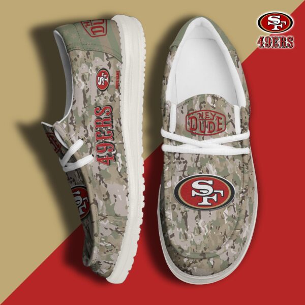 Tubopro San Francisco 49ers Personalized Hey Dude Shoes For Men And Women