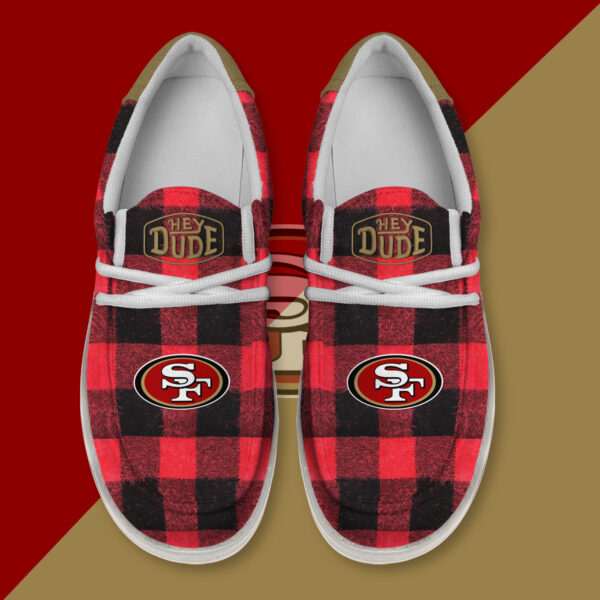 Tubopro San Francisco 49ers Personalized Hey Dude Shoes For Men And Women