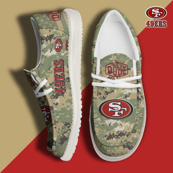 Tubopro San Francisco 49ers Personalized Hey Dude Shoes For Men And Women