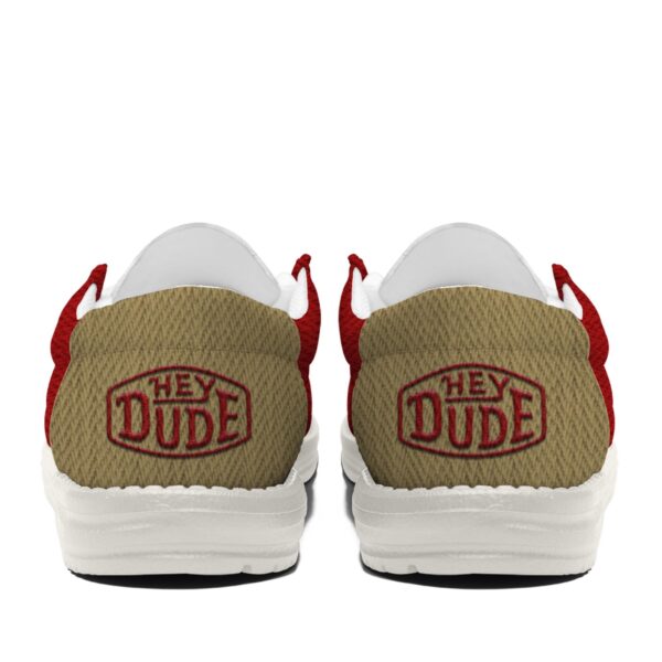Tubopro San Francisco 49ers Personalized Hey Dude Shoes For Men And Women - Image 5