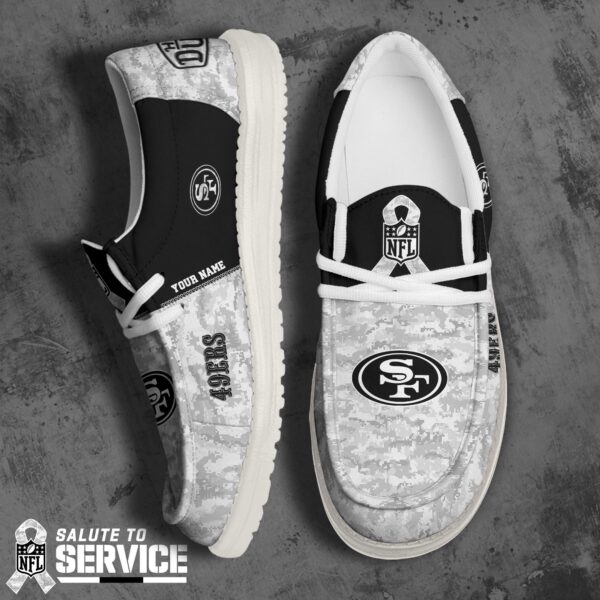 Tubopro San Francisco 49ers Personalized Hey Dude Shoes For Men And Women