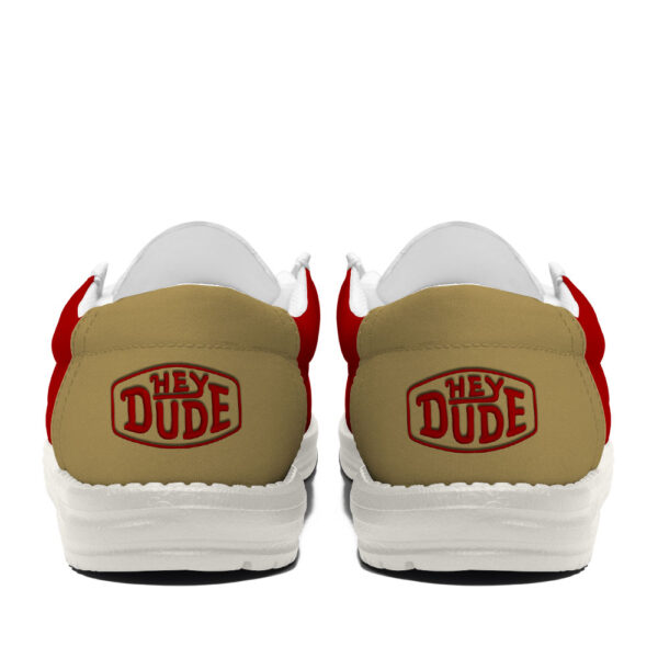 Tubopro San Francisco 49ers Personalized Hey Dude Shoes For Men And Women - Image 5