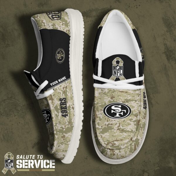 Tubopro San Francisco 49ers Personalized Hey Dude Shoes For Men And Women