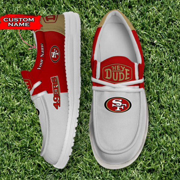 Tubopro San Francisco 49ers Personalized Hey Dude Shoes For Men And Women