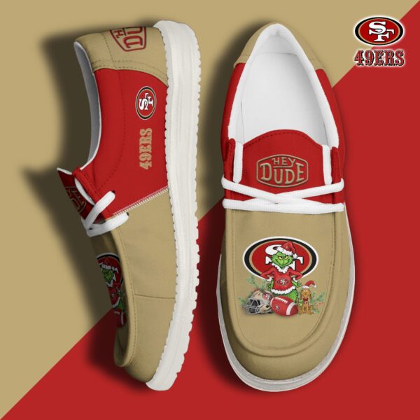 Tubopro San Francisco 49ers Personalized Hey Dude Shoes For Men And Women