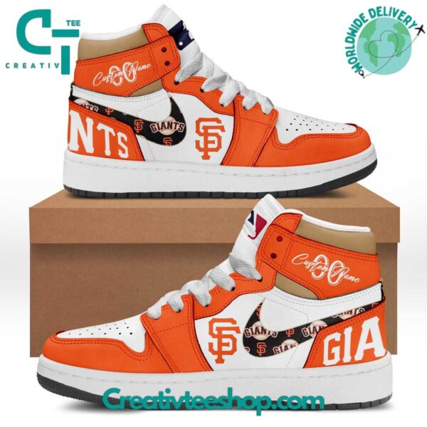 Tubopro San Francisco Giants AJ1 High Sneakers Shoes For Men And Women