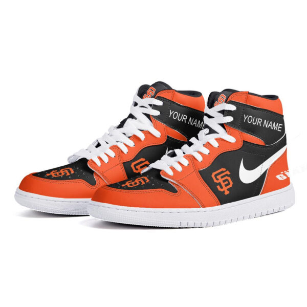 Tubopro San Francisco Giants AJ1 High Sneakers Shoes For Men And Women