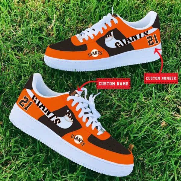 Tubopro San Francisco Giants MLB Air Low-Top Sneakers Shoes For Men And Women