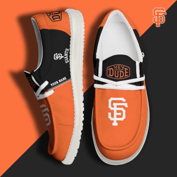 Tubopro San Francisco Giants Personalized Hey Dude Shoes For Men And Women - Image 2