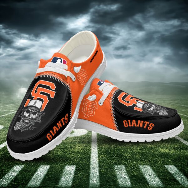 Tubopro San Francisco Giants Personalized Hey Dude Shoes For Men And Women