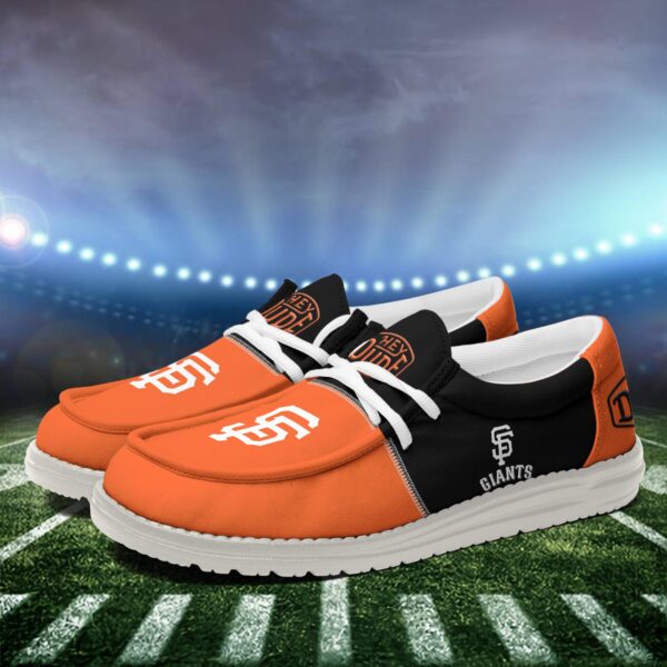 Tubopro San Francisco Giants Personalized Hey Dude Shoes For Men And Women - Image 4