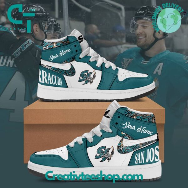 Tubopro San Jose Barracuda AJ1 High Sneakers Shoes For Men And Women