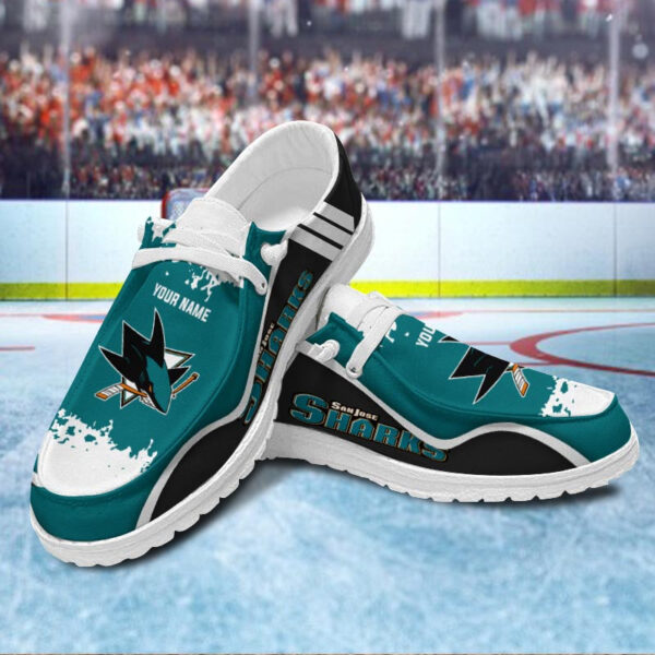 Tubopro San Jose Sharks Hey Dude Shoes For Men And Women