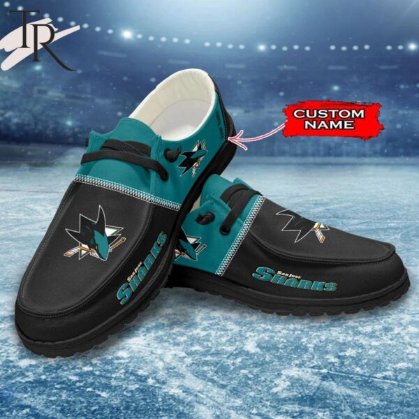 Tubopro San Jose Sharks Personalized Hey Dude Shoes For Men And Women