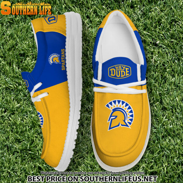 Tubopro San Jose State Spartans Personalized Hey Dude Shoes For Men And Women