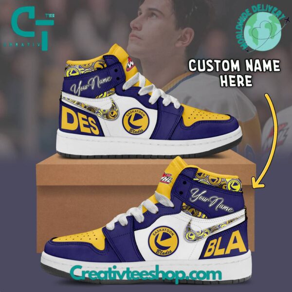 Tubopro Saskatoon Blades AJ1 High Sneakers Shoes For Men And Women