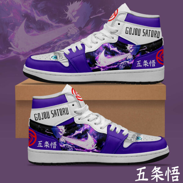 Tubopro Satoru Gojo AJ1 High Sneakers Shoes For Men And Women