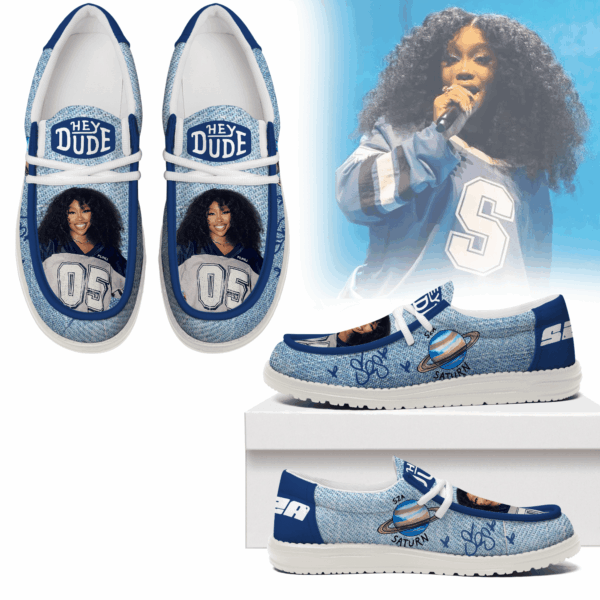 Tubopro Saturn SZA Personalized Hey Dude Shoes For Men And Women