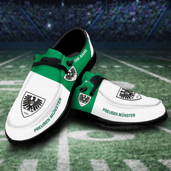 Tubopro SC Preußen Münster Personalized Hey Dude Shoes For Men And Women - Image 3