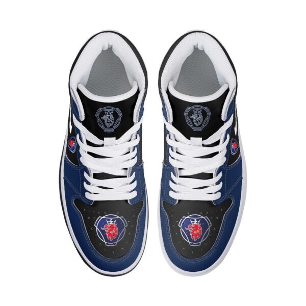 Tubopro Scania AJ1 High Sneakers Shoes For Men And Women - Image 3