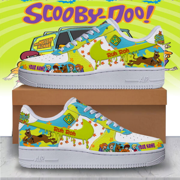 Tubopro Scooby Doo Air Low-Top Sneakers Shoes For Men And Women