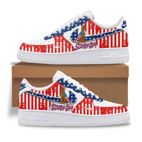 Tubopro Scooby Doo Air Low-Top Sneakers Shoes For Men And Women - Image 2