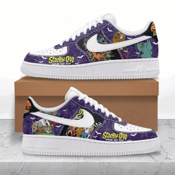 Tubopro Scooby Doo Air Low-Top Sneakers Shoes For Men And Women