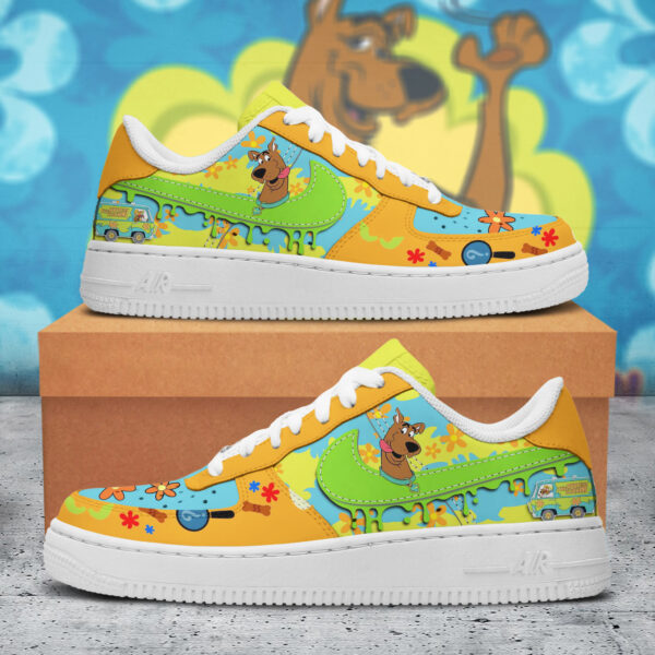 Tubopro Scooby-Doo Air Low-Top Sneakers Shoes For Men And Women