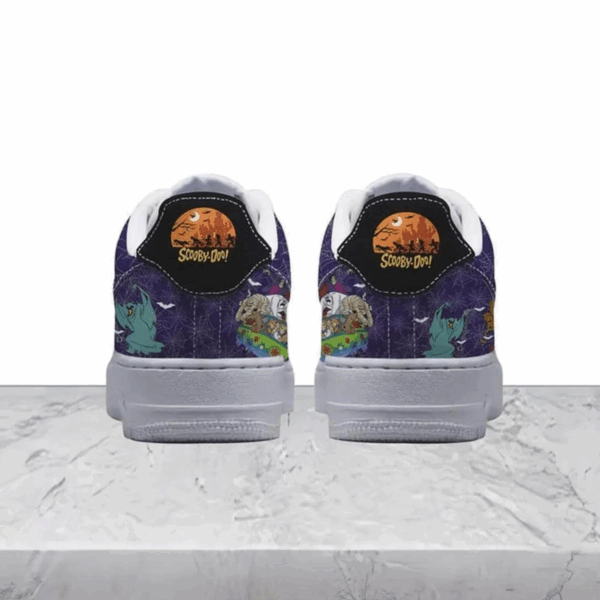 Tubopro Scooby Doo Air Low-Top Sneakers Shoes For Men And Women - Image 3