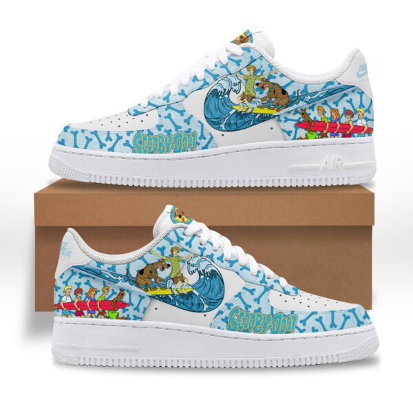 Tubopro Scooby Doo Air Low-Top Sneakers Shoes For Men And Women - Image 2