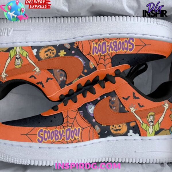 Tubopro Scooby-Doo Air Low-Top Sneakers Shoes For Men And Women - Image 4