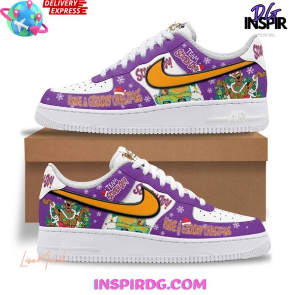 Tubopro Scooby Doo Air Low-Top Sneakers Shoes For Men And Women - Image 2