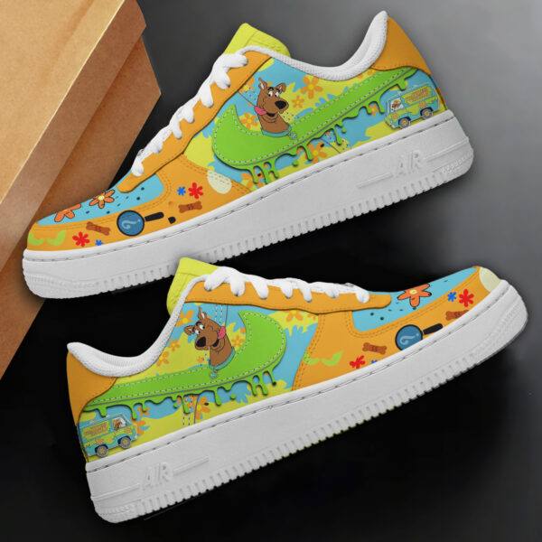 Tubopro Scooby-Doo Air Low-Top Sneakers Shoes For Men And Women - Image 2