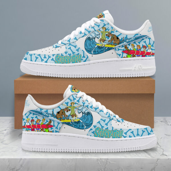Tubopro Scooby Doo Air Low-Top Sneakers Shoes For Men And Women - Image 3
