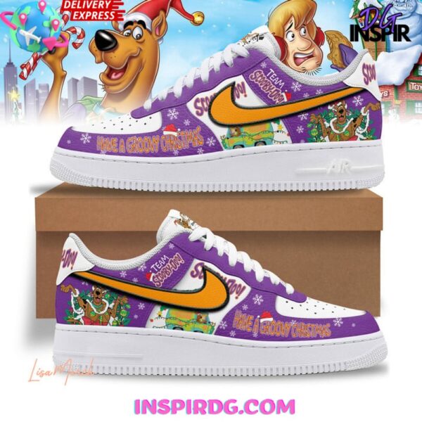 Tubopro Scooby Doo Air Low-Top Sneakers Shoes For Men And Women