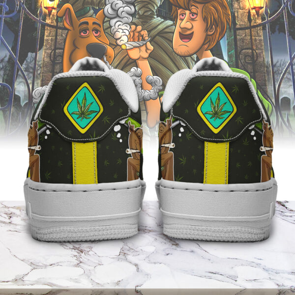 Tubopro Scooby Doo Air Low-Top Sneakers Shoes For Men And Women - Image 3