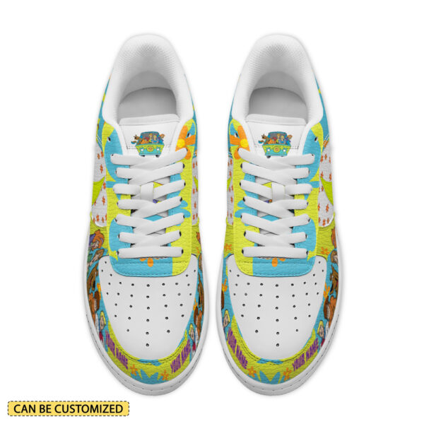 Tubopro Scooby Doo Air Low-Top Sneakers Shoes For Men And Women - Image 3