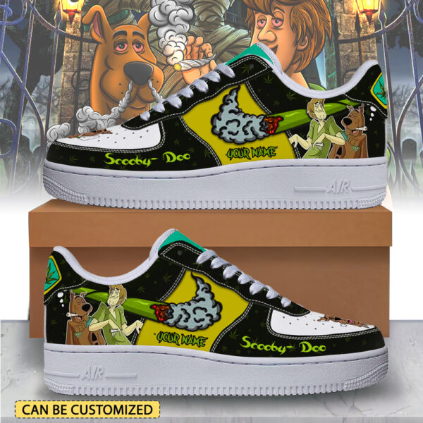Tubopro Scooby Doo Air Low-Top Sneakers Shoes For Men And Women