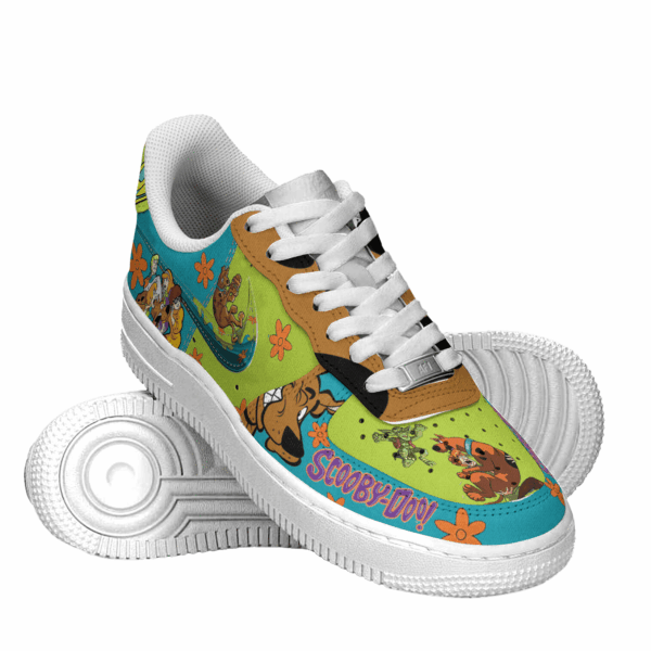 Tubopro Scooby-Doo Air Low-Top Sneakers Shoes For Men And Women - Image 3
