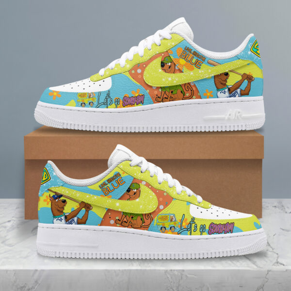 Tubopro Scooby Doo Air Low-Top Sneakers Shoes For Men And Women - Image 3