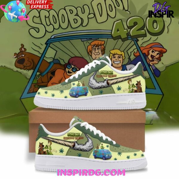 Tubopro Scooby Doo Air Low-Top Sneakers Shoes For Men And Women