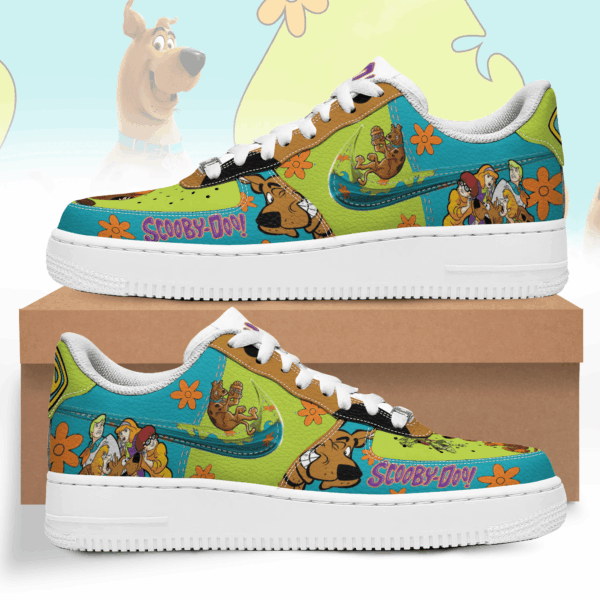 Tubopro Scooby-Doo Air Low-Top Sneakers Shoes For Men And Women