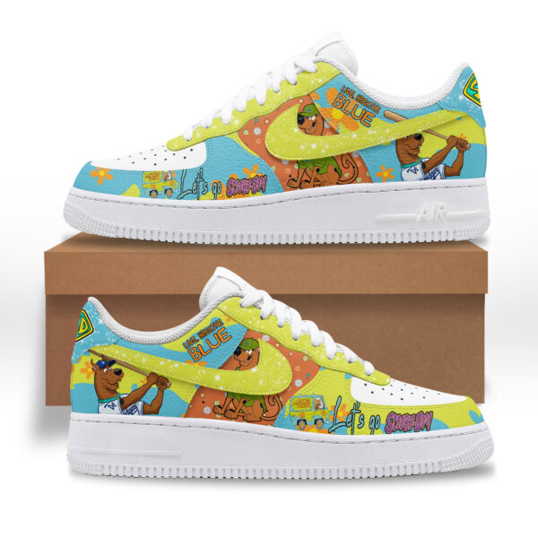 Tubopro Scooby Doo Air Low-Top Sneakers Shoes For Men And Women - Image 2