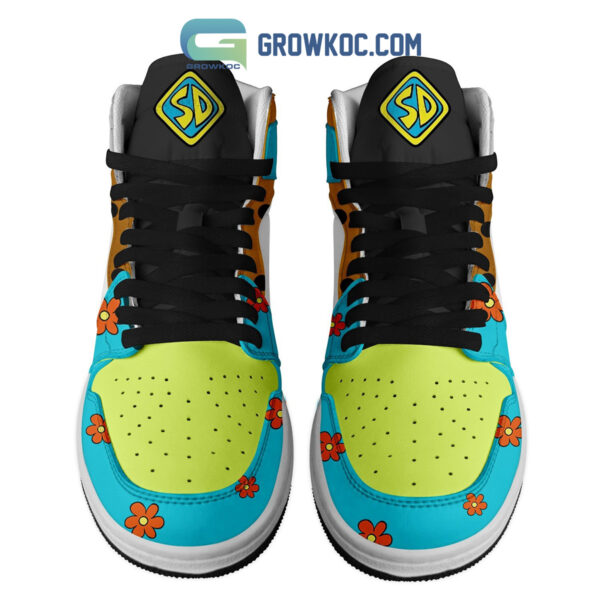 Tubopro Scooby Doo AJ1 High Sneakers Shoes For Men And Women - Image 2